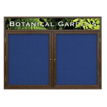 United Visual Products Open Faced Traditional Corkboard, 60x36" UV643A-WHITE-CINNABA